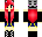 flaming hair  edit