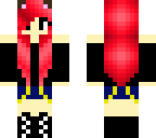 flaming hair