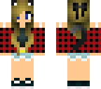 flannel cat girl