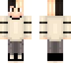 half half hair boy