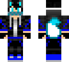 ice wolf or husky boy