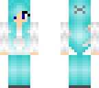light blue girl crystal