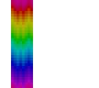 melted rainbow