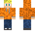 orange hoodie boy