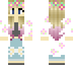 pastel summer girl