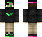 pink and green