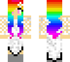 rainbow elf girl