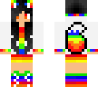 rainbow girl edit