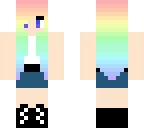 rainbow haired girl for rps