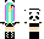 rainbow panda