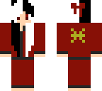 red kimono