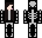skeleton chibi girl