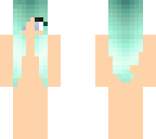 teal blue hair base