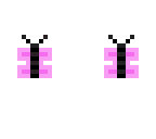 updated little pink butterfly