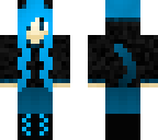 blue cat girl