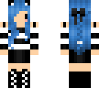 blue haired chibi edit