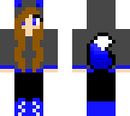 blue wolf girl