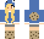 cookie monster girl - edited not mine