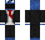 cookie monster in a suit