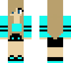cool gril blue