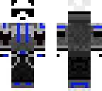 cool panda blue