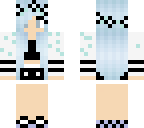 cute aqua girl