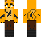 cute golden foxy female no eyepatch