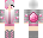 edit of purple diamond cat girl
