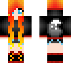fire wolf girl
