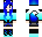 ice wolf girl edit