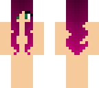 maroon hair skin base