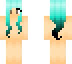 minty green hair