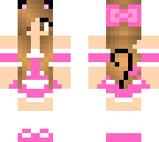 neko maid pink