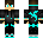 neon dragon boy