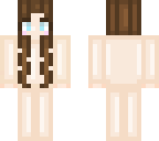 oak wood brown long curly - hair base