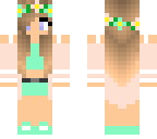 pink and mint