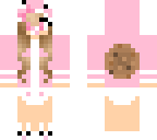 pink baby cookie