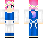pink-haired belle