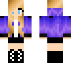 purple dj girl