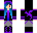 purple dragon girl