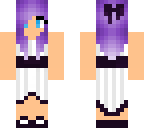 purple hair girl