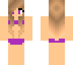 purple swimsuit