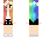 rainbow girl