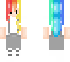 rainbow hair ouo