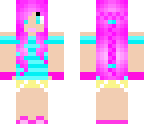 vibrant summer girl