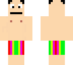 balding beach person