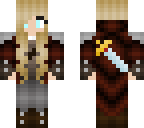 blonde guard girl