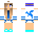 blue dragon coat girl