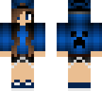 blue girl