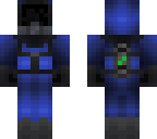blue hazart suit